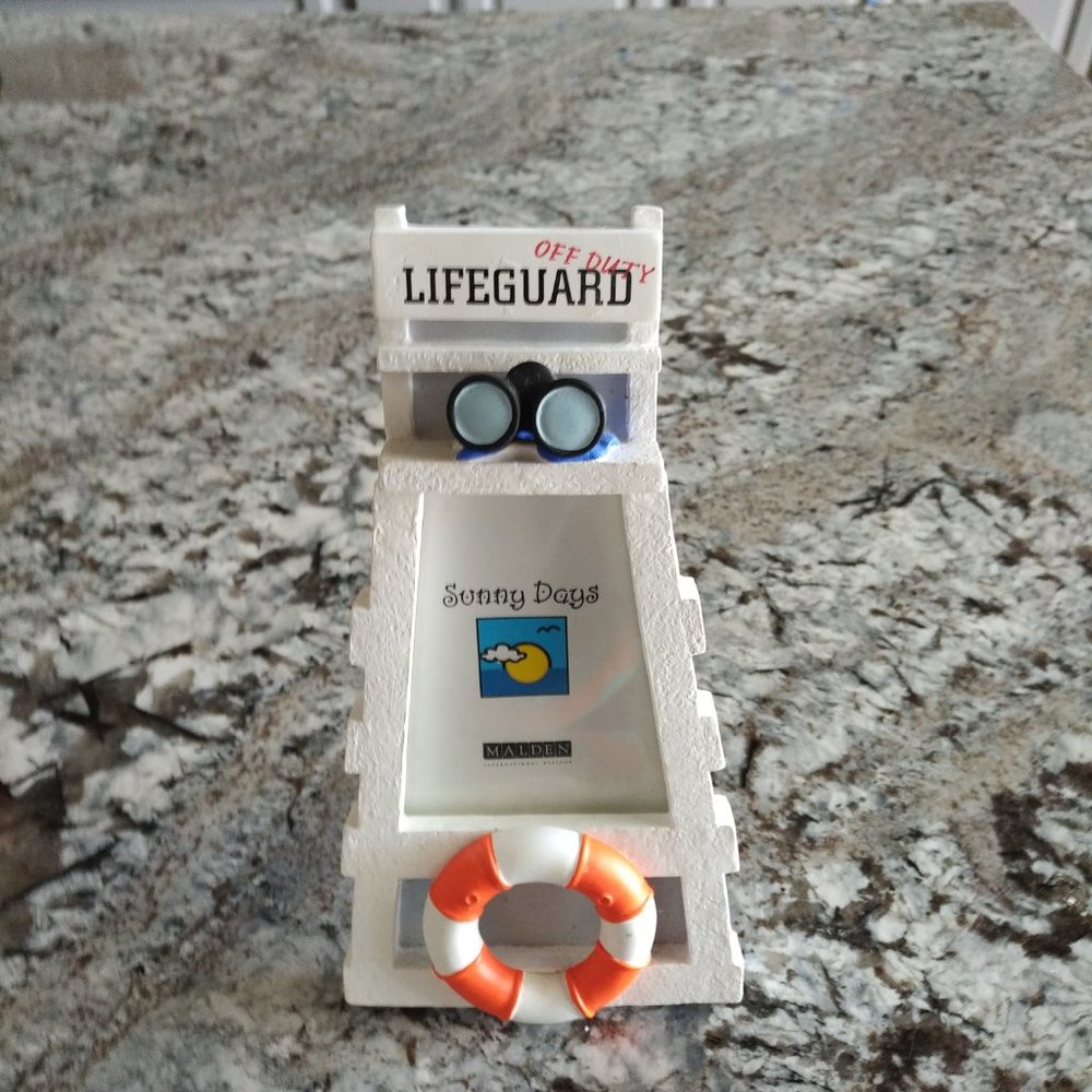 BRAND NEW LIFE GUARD STAND PHOTO FRAME